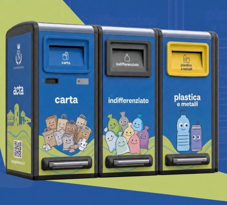 Al via la sperimentazione dei nuovi cestini smart compattanti.